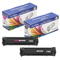 PRINTOXE ® Crg 131 & Magenta Compatible 2 Toner Cartridges for Canon Lbp7100Cn Lbp7110Cw Mf6680Dn / Imageclass Mf8210Cn Mf2820 Mf628Cw(Jp) Mf623Cn