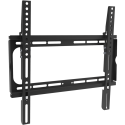 PRIMECABLES 26" - 55" Angle Free Tilt Tv Wall Mount Bracket With Safety Lock for Led Lcd Curved / Flat Panel Tvs, Fits 12" 16" Wall Wood Studs