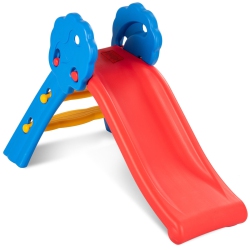 SLICKBLUE Indoor Outdoor Children Folding Up-Down Slide