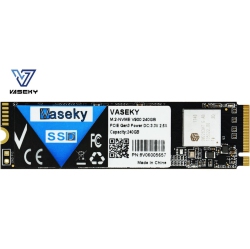 VASEKY M.2 240GB Nvme PCi-Express 3.0 X4 Internal Solid State Drive for Desktop Notebook M.2 2280 SSD