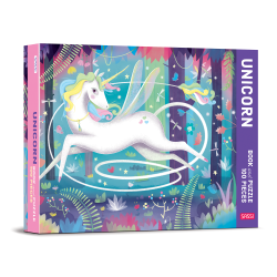 SASSI JUNIOR Unicorn - 100 Piece Puzzle