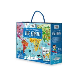 SASSI JUNIOR The Earth - 205 Piece Floor Puzzle