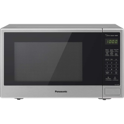 PANASONIC 1.3-Cubic-Feet Countertop Microwave Oven With Genius Cooking Sensor And Popcorn Button In Stainless Steel (Nnsu696S)