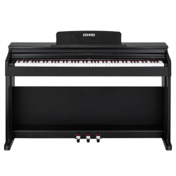 DONNER Ddp-100 88 Key Hammer Action Weighted Upright Digital Piano With Furniture Stand & 3 Pedal for Beginner