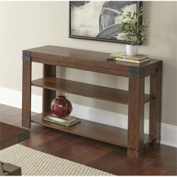 STEVE SILVER COMPANY Arusha Console Table In Medium Cherry