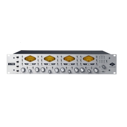 UNIVERSAL AUDIO 4-710D Four-Channel Tone-Blending Mic Preamp W/ Dynamics