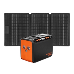 ROCKSOLAR Weekender Max 80W Power Station + 30W Foldable Solar Panel Solar Generator Kit