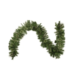 NORTHLIGHT Cashmere Mixed Pine Artificial Christmas Garland - 9' X 14" - Unlit