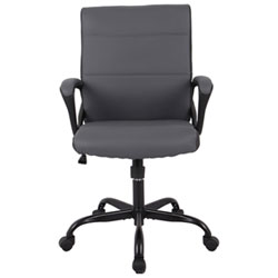 Fauteuil De Bureau À Dossier Haut Luna De Brassex - Gris