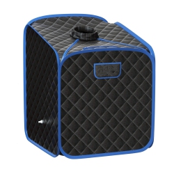 SLICKBLUE Portable Folding Steam Sauna Spa for Home Use With Zipper And Remote Control
