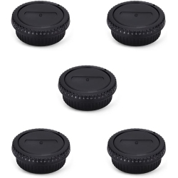 DOLAER Rear Lens Cap & Body Cap Cover Set for Canon Ef Ef-S Mount Camera 90D 80D 77D 70D T8I T7 T7I T6 T6I T5I Sl3 Sl2 7D Mark Ii 6D Mark Ii 5D Mark