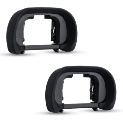 DOLAER 2 Pack Fda-Ep18 Eyecup Eyepiece Eye Cup for Sony A7 A7Ii A7Iii A7R A7Rii A7Riii A7Riv A7S A7Sii A9 A99Ii A58 for Sony A7 A7 Ii A7 Iii A7R A7R
