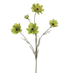 ALLSTATE Floral Cosmos Artificial Spray - 32" - In Green