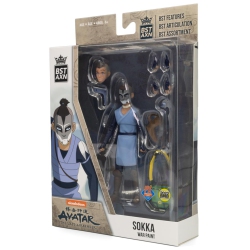 THE LAST AIRDENDER Avatar The Last Airbender 6 Inch Action Figure Sdcc Exclusive - Sokka War Paint