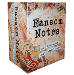 VERY SPECIAL GAMES Ransom Notes: The Ridiculous Word Magnet Game 3-6 Players, Ages 15+, 30-90 Minutes