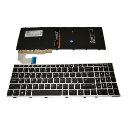 LISUNTEK Lixsuntek Replacement Keyboard for HP Elitebook 850 G5 850 G6, Zbook 15U G5 Laptop, HP Elitebook 850 G6 Keyboard \w Frame \w Backlit Us