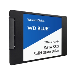 WESTERN DIGITAL Wd 3D Nand 2Tb Internal SSD - SATA Iii 6GB/s 2.5"/7MM Solid State Drive - Wds200T2B0A In Blue