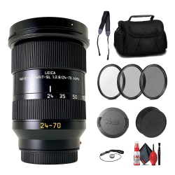 LEICA Vario-Elmarit-Sl 24-70MM F/2.8 Asph. Lens (11189) + 6Ave Accessory Kit