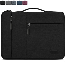 HLD Laptop Sleeve 13-14 Inch Waterproof Business Laptop Case Compatible \w 13 Macbook Air Pro Case Notebook Protective Handbag Laptop Bag for Men