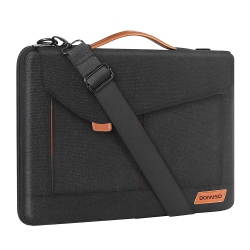 HLD Domiso 17-17.3 Inch Laptop Sleeve Bag Business Briefcase Messenger Bag Compatible With 17.3" Dell Computer/hp Pavilion 17/pr