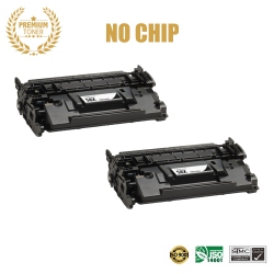 ULTRA TONER [No Chip]2Pk ® Compatible Replacement for HP 58X Cf258X High Yield Toner Cartridge - HP Laserjet M406Dn Mfp M430F Laserjet Pro M304