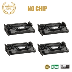 ULTRA TONER [No Chip]4Pk ® Compatible Replacement for HP 58X Cf258X High Yield Toner Cartridge - HP Laserjet M406Dn Mfp M430F Laserjet Pro M304