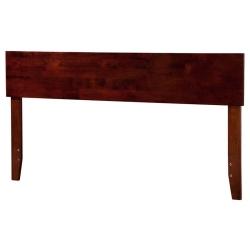 LEO & LACEY King Panel Headboard In Walnut