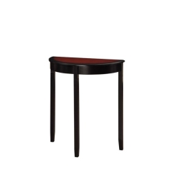 RIVERBAY FURNITURE Console Table In Cherry In Black
