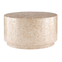 RIVERBAY FURNITURE Mosaic Coffee Table In In Gold