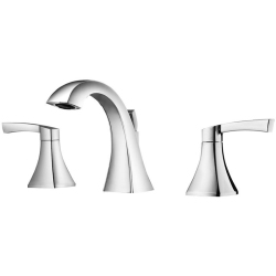 VINNOVA Abbie 8" Two Handle Widespread Bathroom Faucet In Chrome