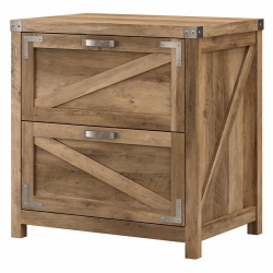 KATHY IRELAND HOME Cottage Grove 2 Drawer Lateral File Cabinet In Reclaimed Pine - Engineered Wood