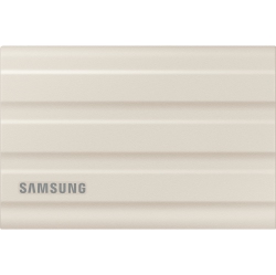 SAMSUNG T7 Shield 2Tb USB 3.2 Gen 2 External Solid State Drive Mu-Pe2T0K/am (Beige)
