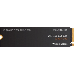 WESTERN DIGITAL Wd_Black Sn770 M.2 2280 2Tb PCie Gen4 16Gt/s, Up to 4 Lanes Internal Solid State Drive (SSD) Wds200T3X0E