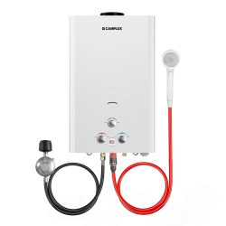 BW422 Camplux 4.22 Gpm 110, 000 Btu Outdoor Portable Propane Tankless Water Heater With Digital Display