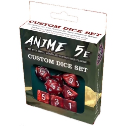 JAPANIME GAMES Anime 5E Custom Dice Set