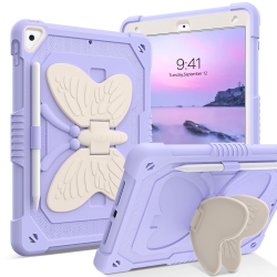HLD Ipad 9Th Generation Case 10.2 Inch 2021, Ipad 8Th Generation Case, Ipad 7Th Generation, Ipad Air 3 Case 10.5", Duedue Butterfly