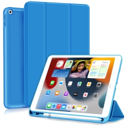 HLD Kenke Ipad 10.2 Case for Ipad 9Th Generation 2021 / Ipad 8Th Generation 2020 / Ipad 7Th Gen 2019 With Pencil Holder, Auto Sl