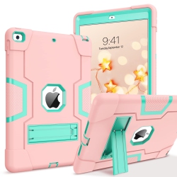 HLD Guagua Ipad 9Th Generation 10.2 Case 2021 Ipad 8Th/7Th Generation Case Ipad 10.2 Case 2020/2019 Kickstand Heavy Duty Cover F