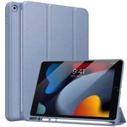 HLD Moko Case Fit New Ipad 9Th Generation 2021 / 8Th Gen 2020 / 7Th Gen 2019 With Apple Pencil Holder, Ipad 10.2 Case, Slim Ligh