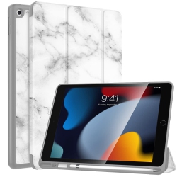 HLD Moko Case Fit New Ipad 9Th Generation 2021 / 8Th Gen 2020 / 7Th Gen 2019 With Apple Pencil Holder, Ipad 10.2 Case, Slim Ligh
