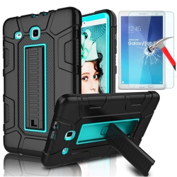HLD Samsung Galaxy Tab E 9.6 Case, Sm-T560 / T561 / T567 Case, Galaxy Tab E 9.6 Case With HD Screen Protector, L00Kly 3 In 1 T