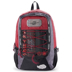 BIOWORLD Naruto Shippuden Itachi Akatsuki Kanji 19" Backpack