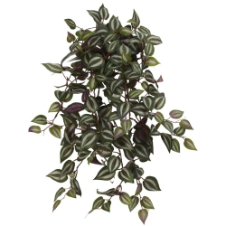 NEARLY NATURAL 23" Wandering Jew Hanging Artificial Plant (Set Of 4) In In Green