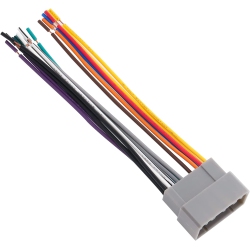 DOLAER Aftermarket Stereo Install Wiring Harness Radio Speaker Power Plug Connector Replacement for Chrysler 2000-2007, Jeep 2001-2007, Dodge Ram