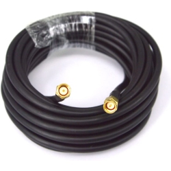 DOLAER SMA to SMA Cable 5M 16.4Ft Rg58 Coax Cable 50 Ohm SMA Male to SMA Male Extension Cable Low Loss SMA Extension Antenna Cable For