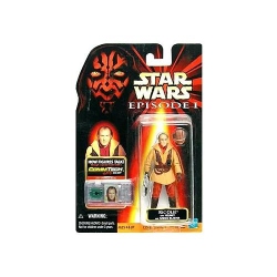 HASBRO Star Wars Episode I: Ric Olie With Helmet And Naboo Blaster (1999) The Phantom Menace, 4" Action Figure