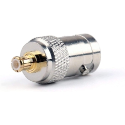 DOLAER Zjsdrfm 2PCs Rf Coaxial Coax Adapter Bnc Female to Mcx Male Connector (Pack Of 2)