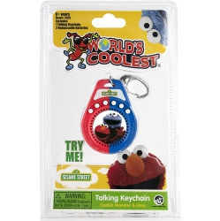 WORLD'S COOLEST Sesame Street Talking Keychain