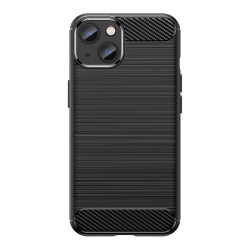 PANDACO Brushed Metal Case for Iphone 14 In Black