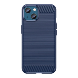 PANDACO Brushed Metal Case for Iphone 14 In Navy